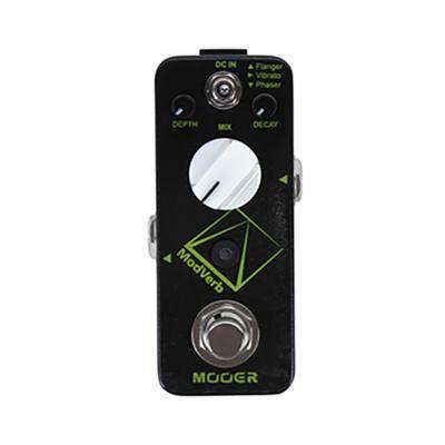 MOOER MODVERB DIGITAL MODULATION & REVERB PEDAL - Richards Guitars Of Stratford Upon Avon