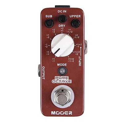 MOOER PURE OCTAVE PEDAL - Richards Guitars Of Stratford Upon Avon