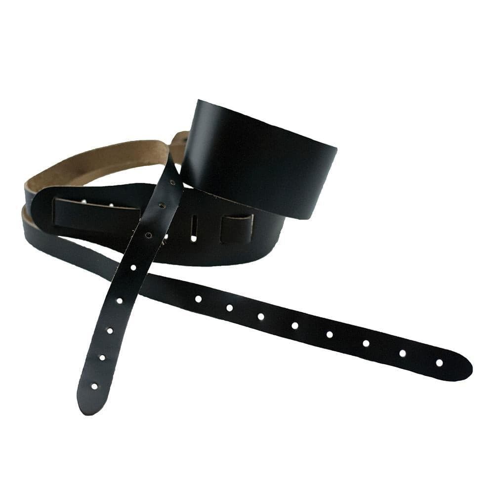 Perri's Leather Banjo Strap ~ Black - Richards Guitars Of Stratford Upon Avon