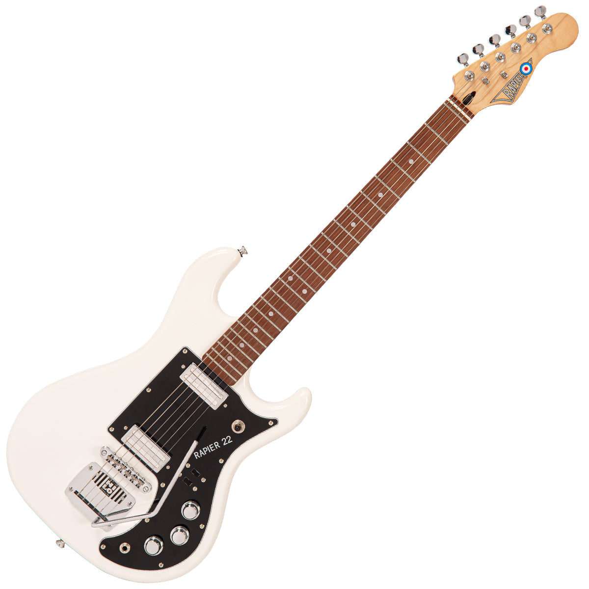 Rapier 22 Electric Guitar ~ Arctic White - Richards Guitars Of Stratford Upon Avon
