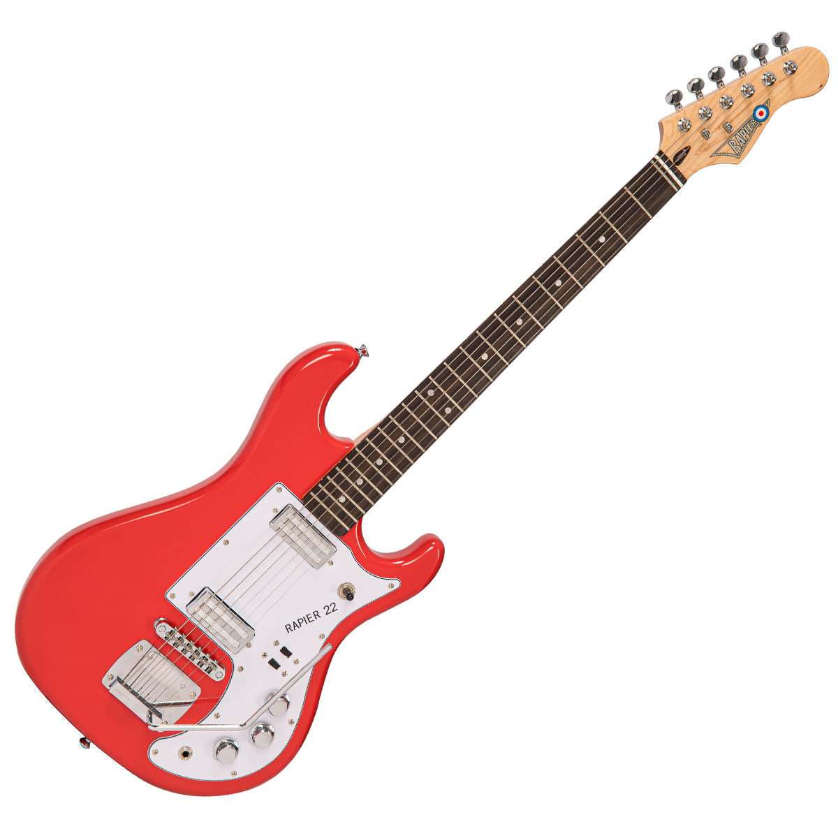 Rapier 22 Electric Guitar ~ Fiesta Red - Richards Guitars Of Stratford Upon Avon