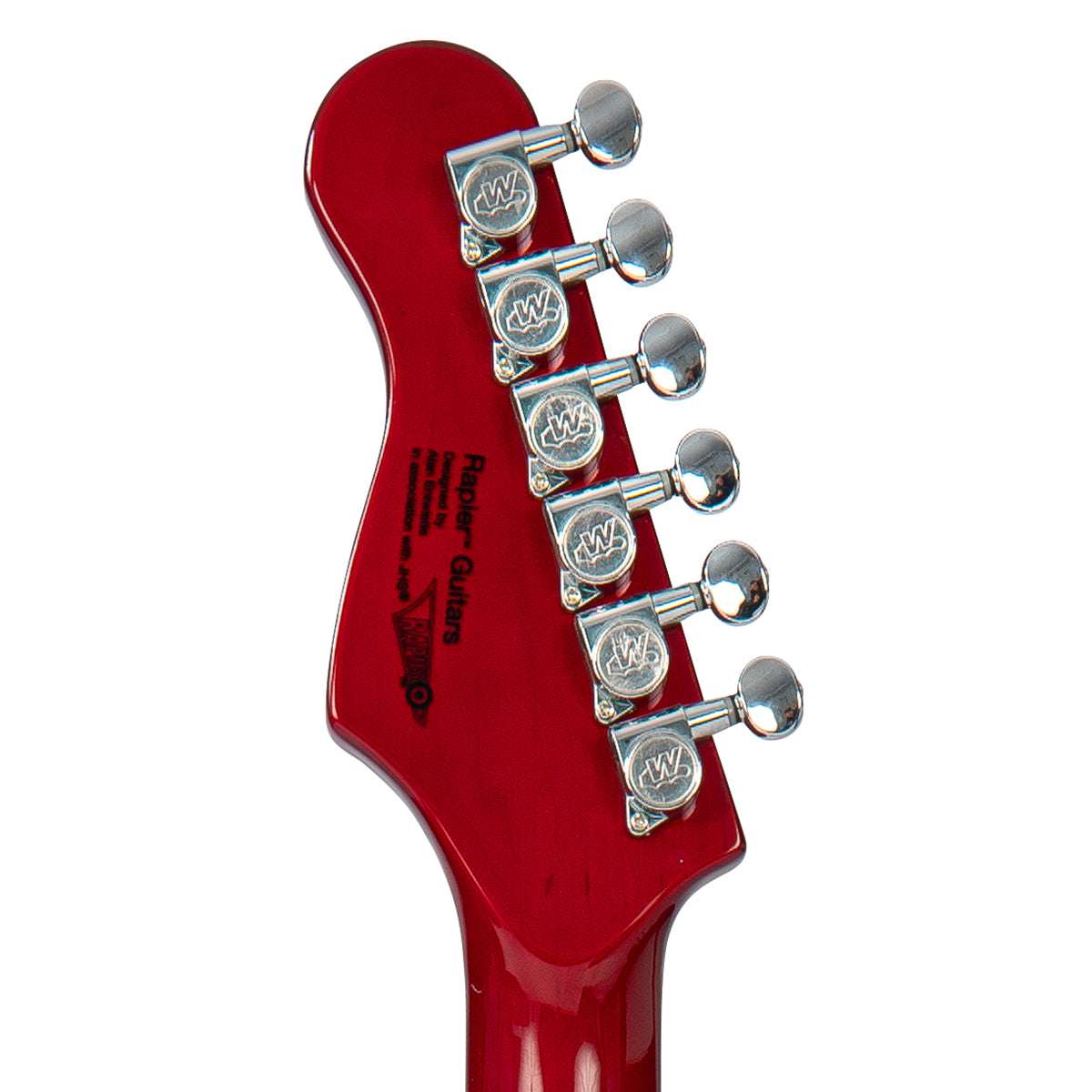 Rapier Deluxe Electric Guitar ~ Thru Red - Richards Guitars Of Stratford Upon Avon