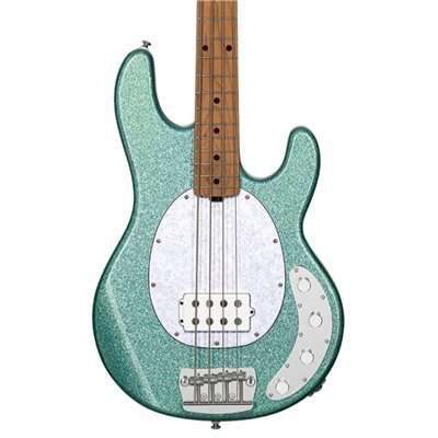 Sterling By Musicman SBMM SRAY 4 SEAFOAM SPARKLE MN - Richards Guitars Of Stratford Upon Avon