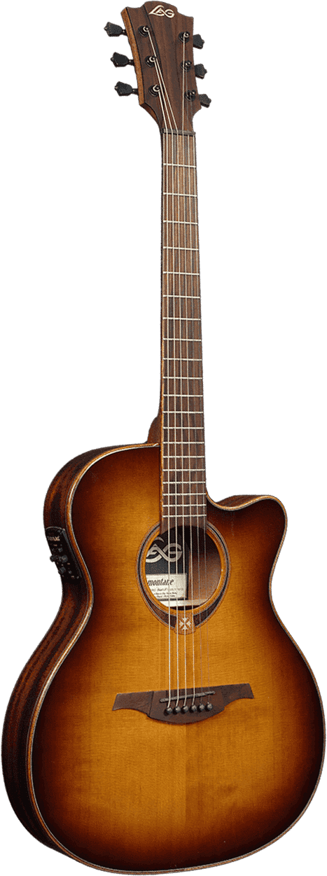 Tramontane 118 Brown Shadow - Auditorium Slim Cutaway Electro - Richards Guitars Of Stratford Upon Avon