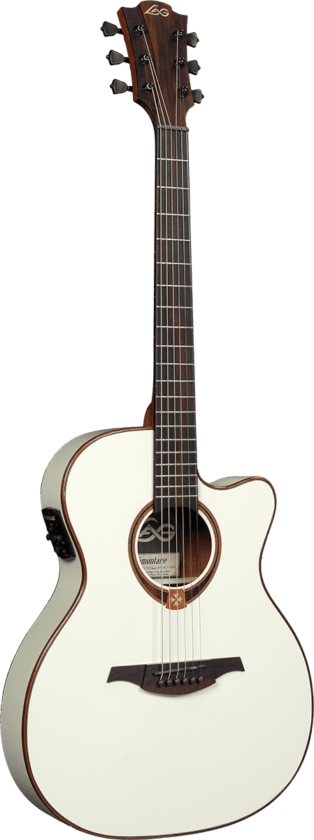 Tramontane 118 Ivory - Auditorium Slim Cutaway Electro - Richards Guitars Of Stratford Upon Avon