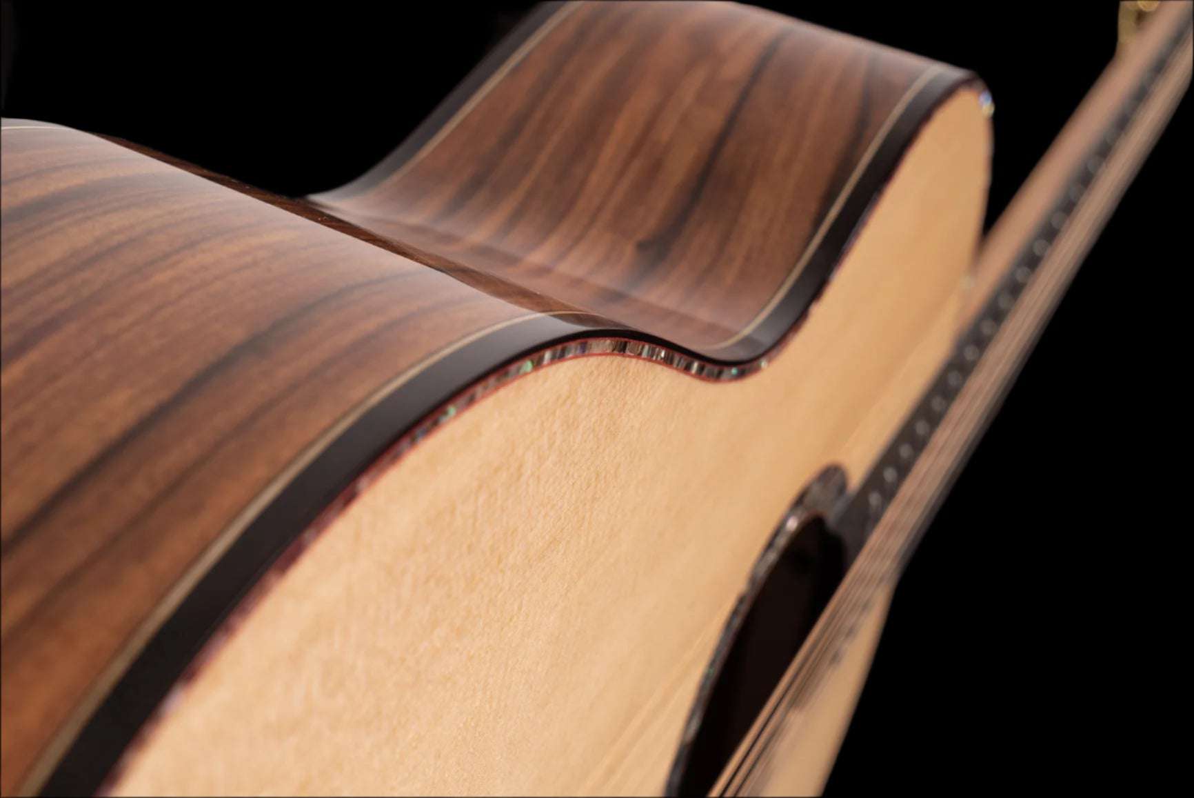 Washburn Bella Tono ELEGANTE S24S - Natural Acoustic Guitar - Richards Guitars Of Stratford Upon Avon