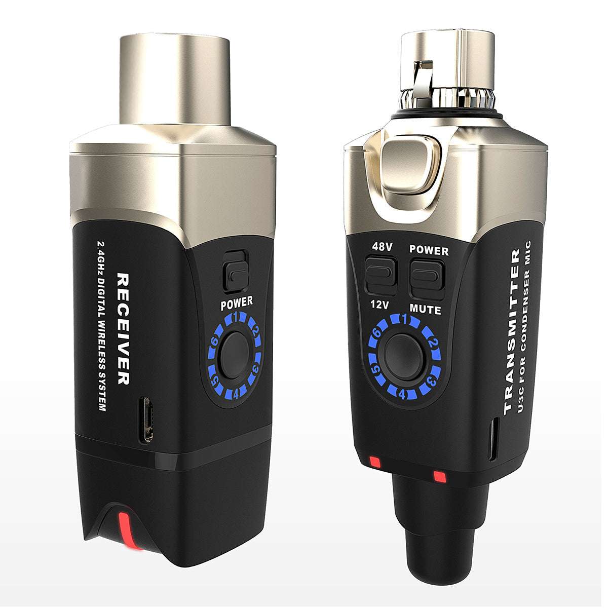 Xvive Condenser Microphone Wireless System - Richards Guitars Of Stratford Upon Avon