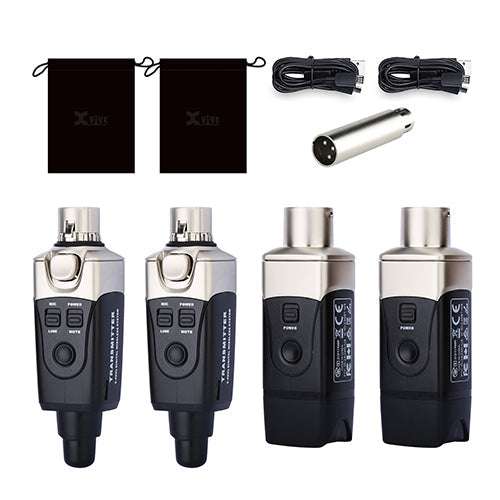 Xvive Dual U3 Wireless System for Audio - Richards Guitars Of Stratford Upon Avon