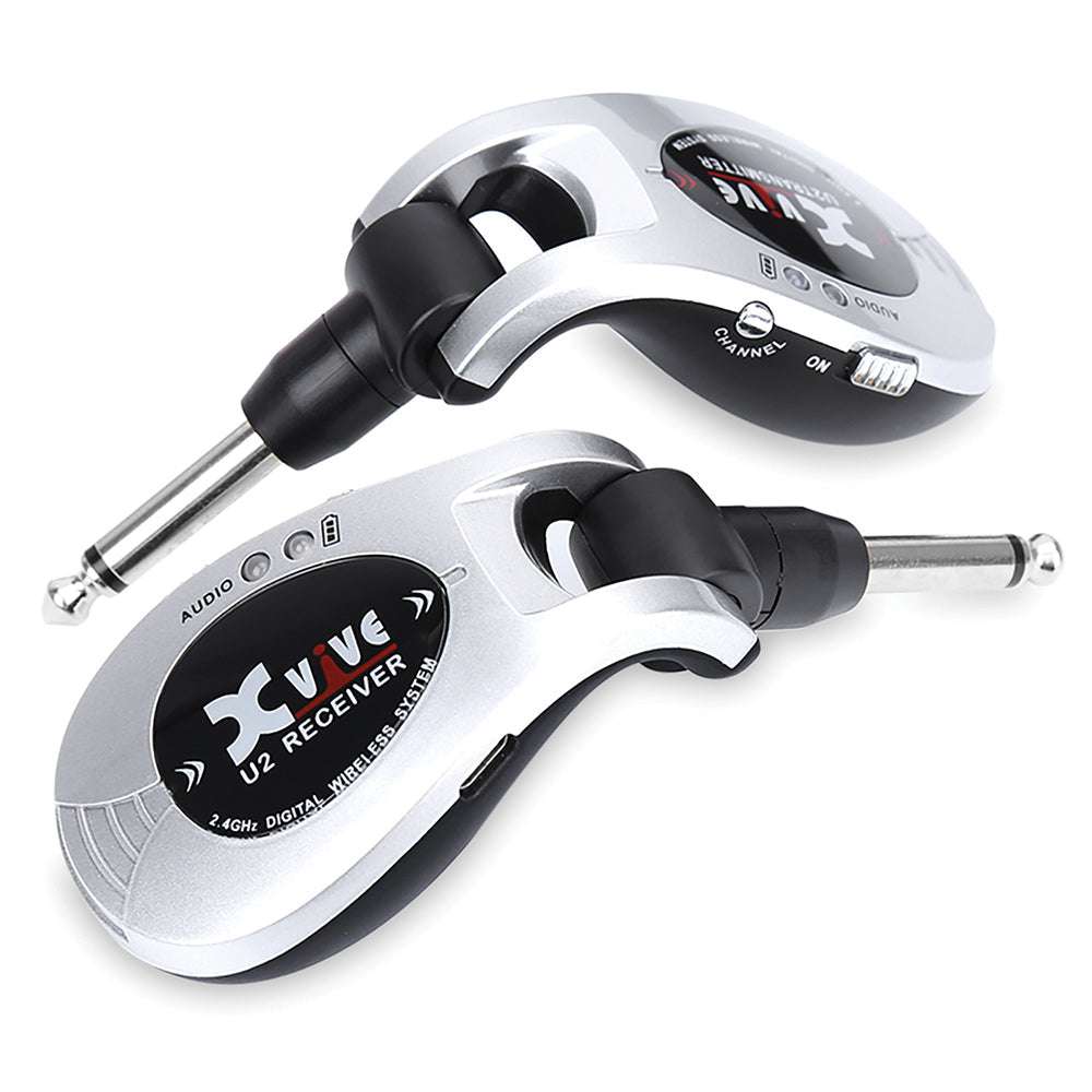Xvive XU2 Wireless Guitar System ~ Silver - Richards Guitars Of Stratford Upon Avon