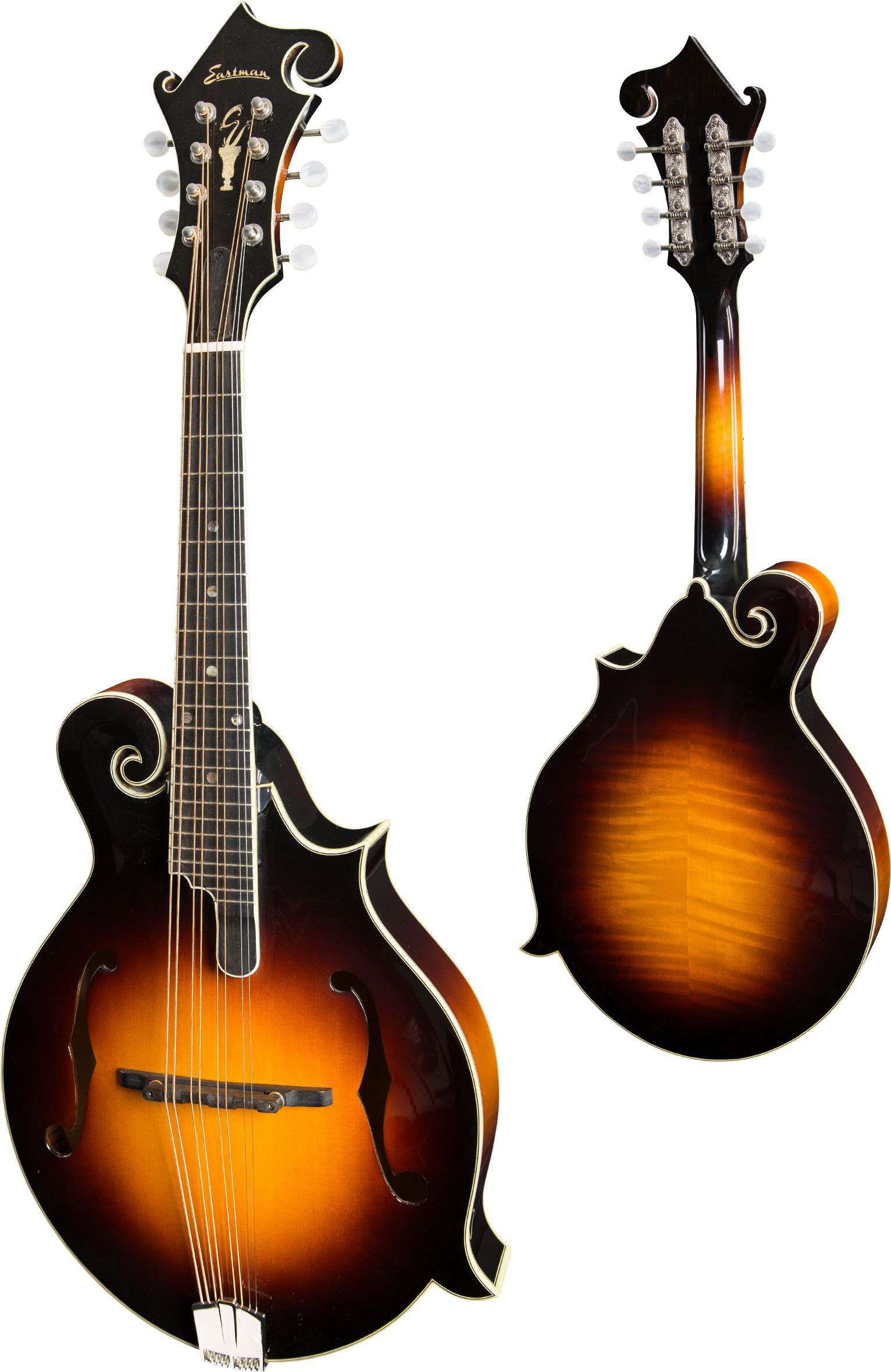 Eastman MDA815 F-style Mandola Mandoline (Solid Fruce top, Solid AAA Maple back & Sides, w/Case) (Price inc. Custom Pro Setup Package), Mandoline zum Verkauf bei Richards Guitars.