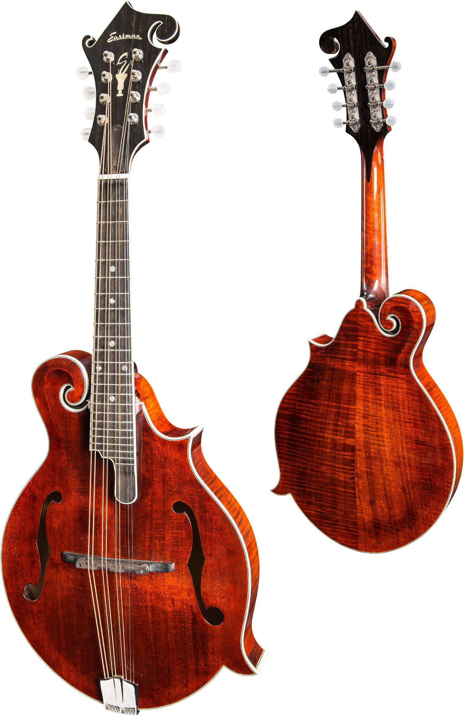 Eastman MDA815 F-style Mandola Mandoline (Solid Fruce top, Solid AAA Maple back & Sides, w/Case) (Price inc. Custom Pro Setup Package), Mandoline zum Verkauf bei Richards Guitars.