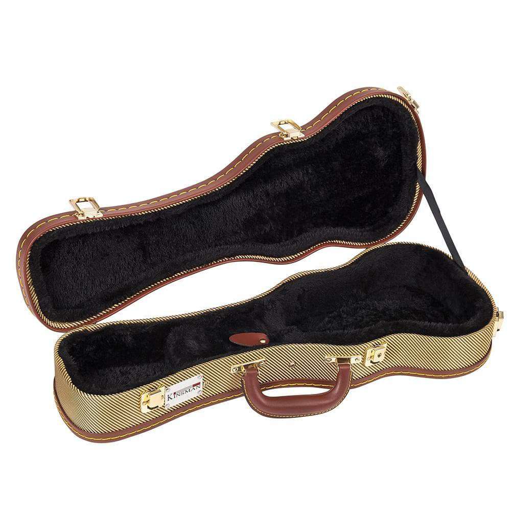 Kinsman Deluxe Soprano Ukulele Case, Cases & Bags for sale at Richards Guitars.