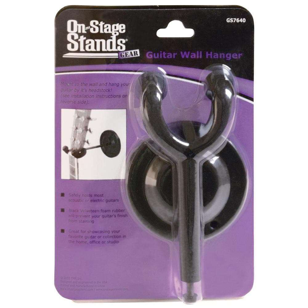 On-Stage Round Metal Guitar Hanger (Screw-In), Stands & Hangers for sale at Richards Guitars.