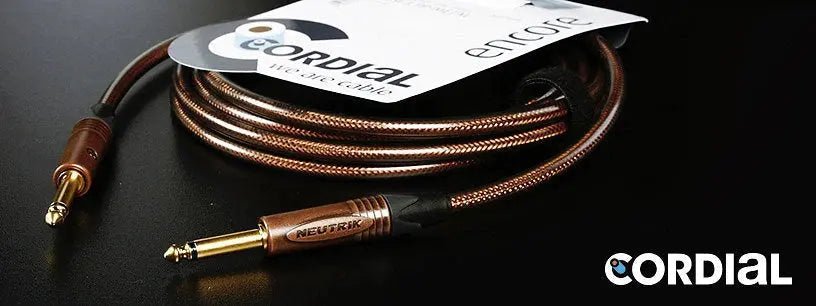 Cordial CSI PP-Metal Series Guitar Cables - Richards Guitars Of Stratford Upon Avon