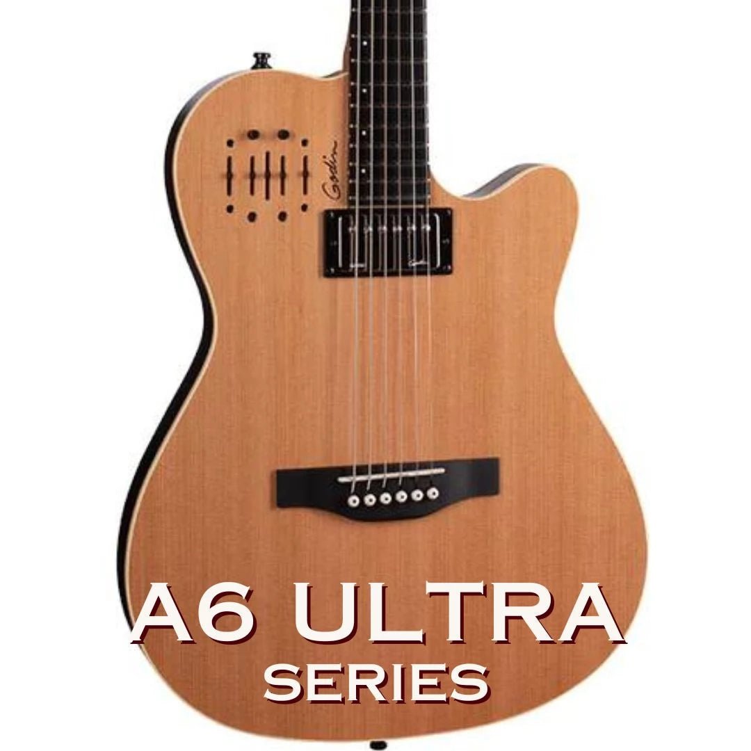 Godin A6 Ultra Guitars - Richards Guitars Of Stratford Upon Avon