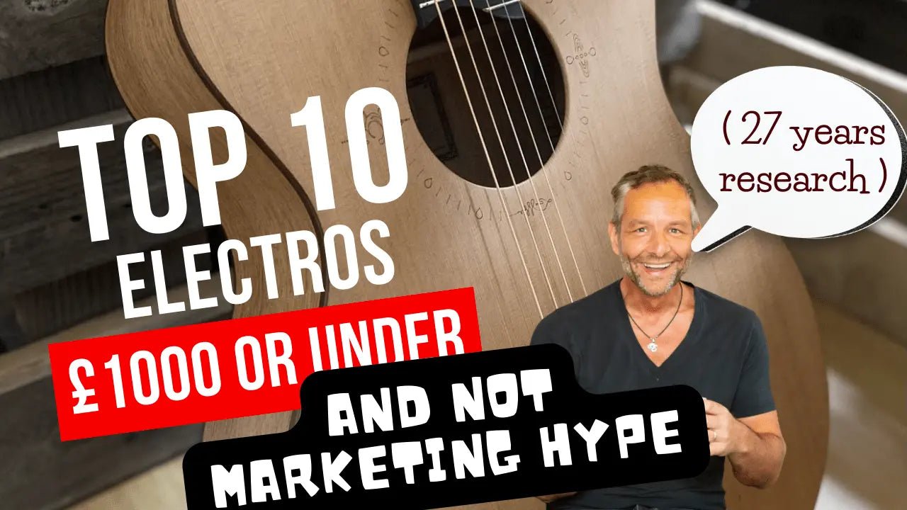 Richards Top 10 Personally Recommended Electro Acoustic Guitars From £800 - £1000 - Richards Guitars Of Stratford Upon Avon