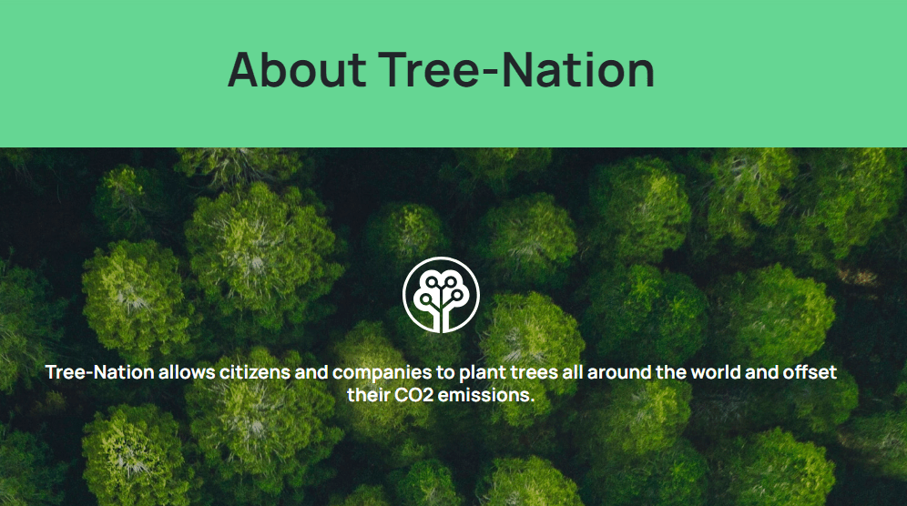 About "Tree Nation" The Amazing Charity Who Have Helped Our Customers Plant 4500 Trees! - Richards Guitars Of Stratford Upon Avon