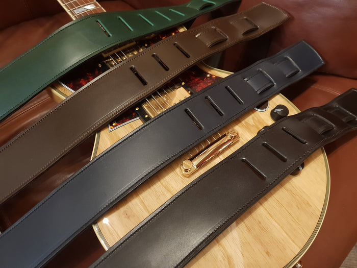 Leather Guitar Straps & Schaller Strap Locks Service - Richards Guitars Of Stratford Upon Avon