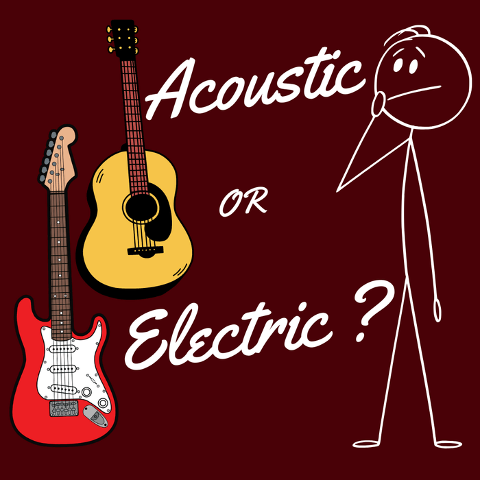 Should I Learn To Play On Acoustic or Electric Guitar? - Richards Guitars Of Stratford Upon Avon