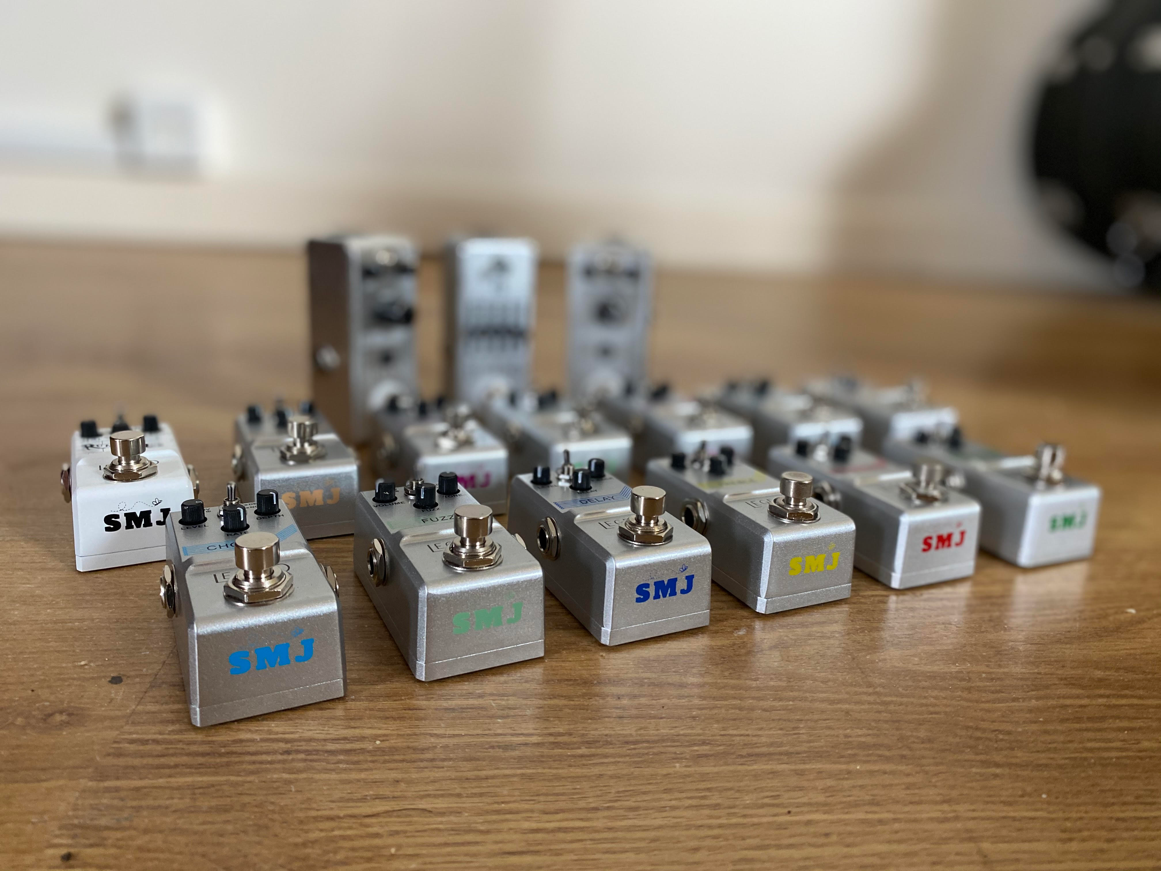 SMJ LEGEND Pedales de efectos para guitarra