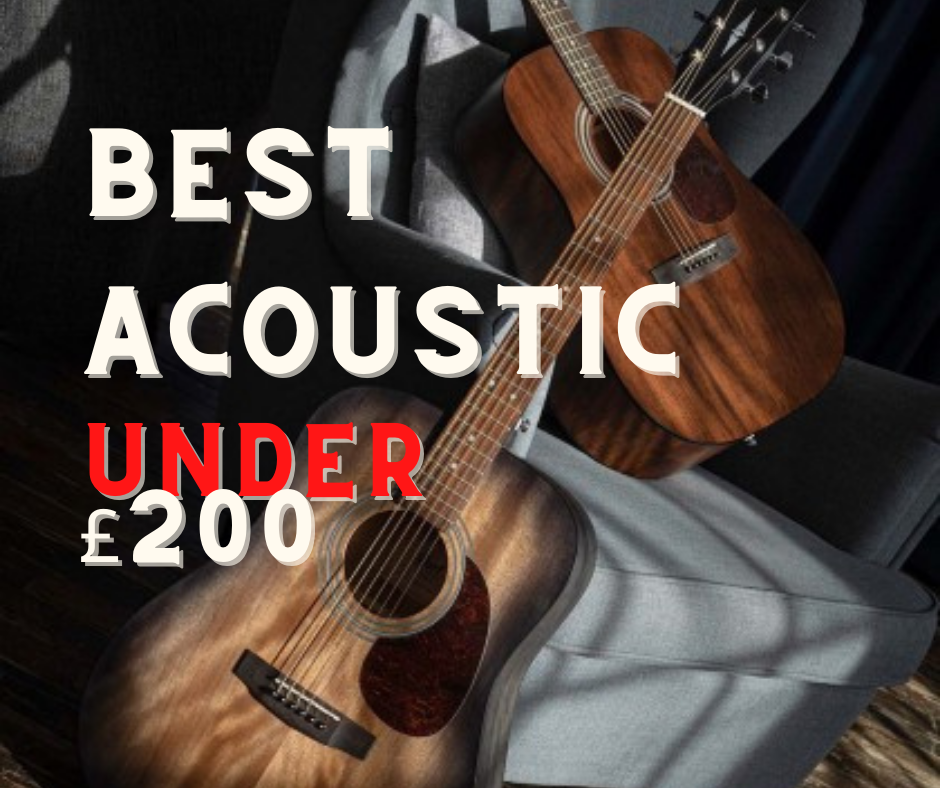 La mejor guitarra acústica por menos de 200