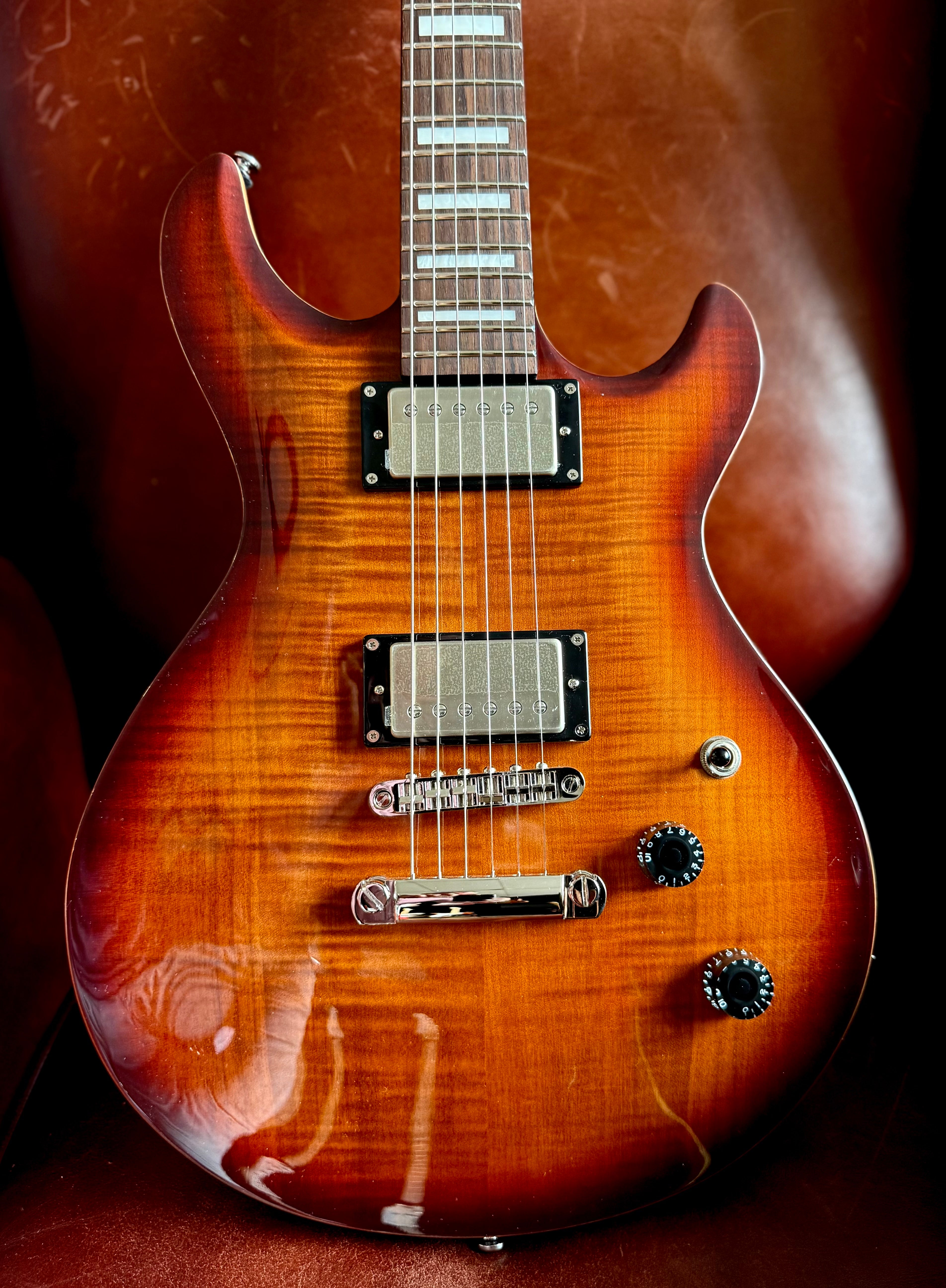 Cort M600TSB Tobacco Sunburst.  Awesome Set Neck Electric Guitar For PRS Lovers. Top Recommendation