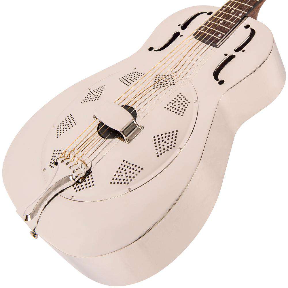 Vintage AMG1 Resonator Guitar ~ Chrome, Guitarra Acústica en venta en Richards Guitars.