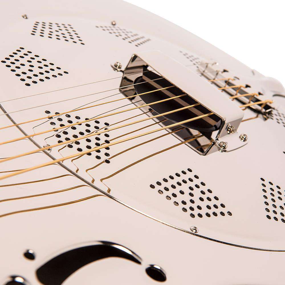 Vintage AMG1 Resonator Guitar ~ Chrome, Guitarra Acústica en venta en Richards Guitars.