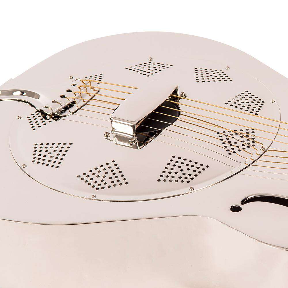 Vintage AMG1 Resonator Guitar ~ Chrome, Guitarra Acústica en venta en Richards Guitars.