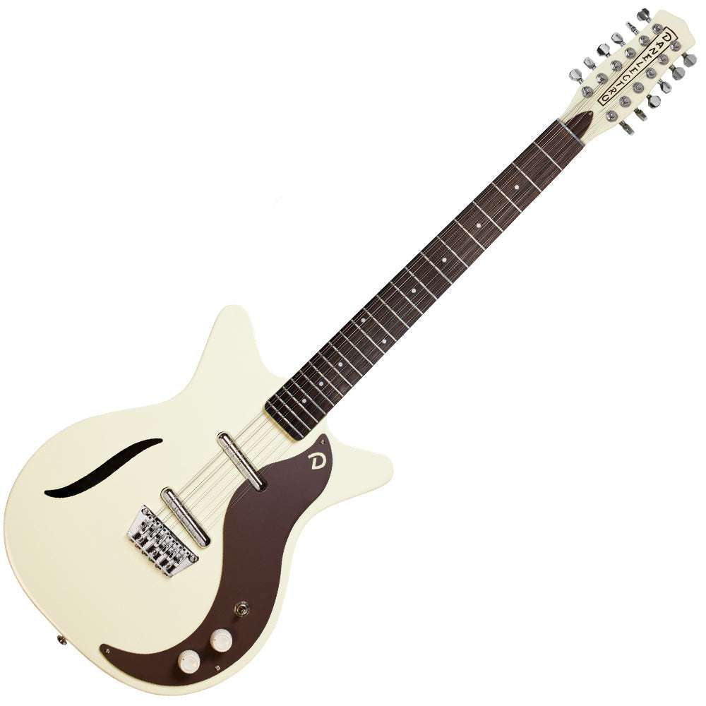 Danelectro Vintage 12 String Guitar ~ Vintage White, Guitarra Eléctrica en venta en Richards Guitars.