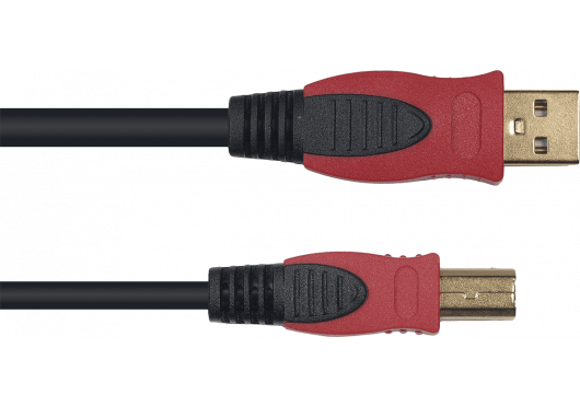 USB Cable A male to B male - 3m