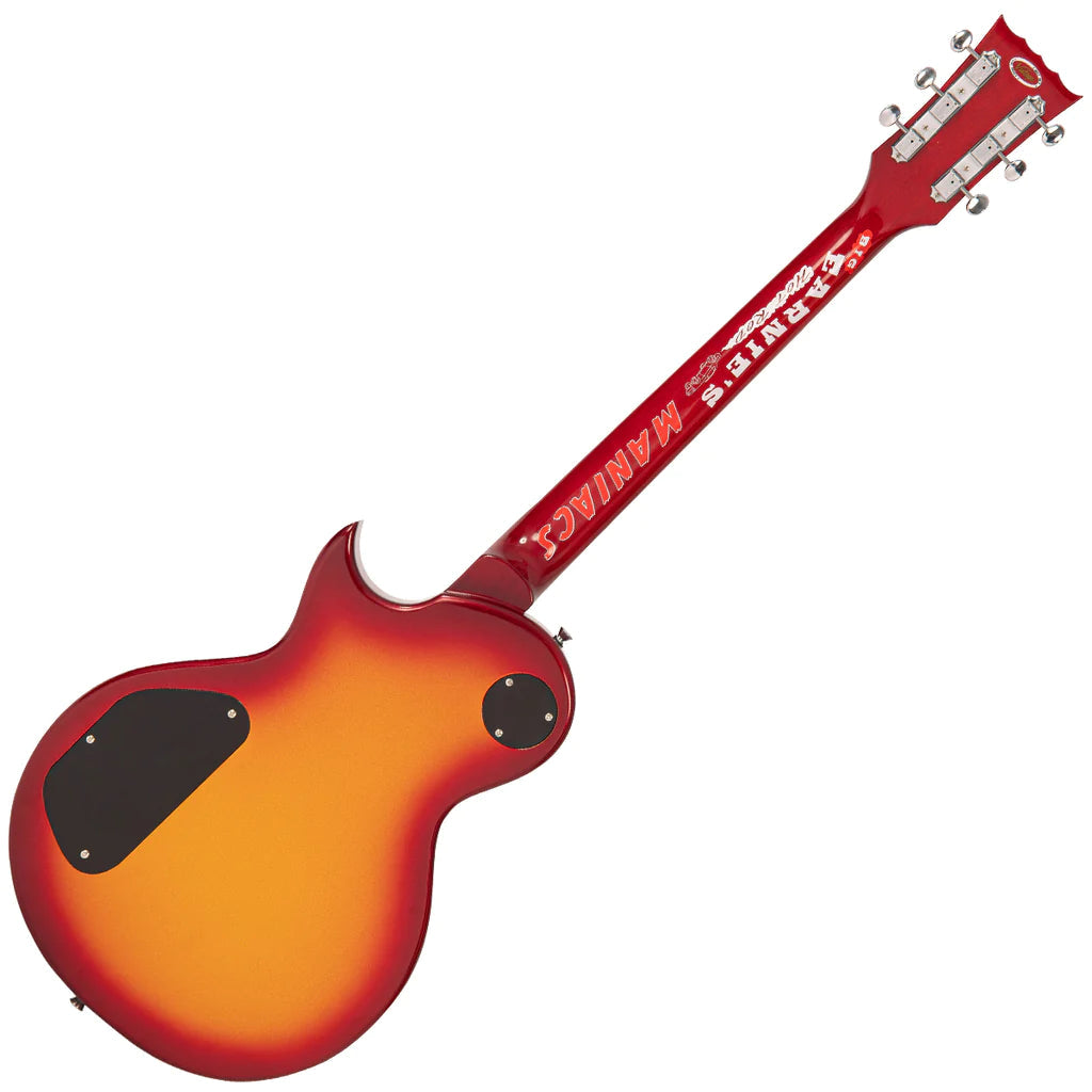 Guitarra Electrica Joe Doe 'Hot Rod' de Vintage ~ Cali-Sunset Burst con Estuche, Guitarra Electrica en venta en Richards Guitars.