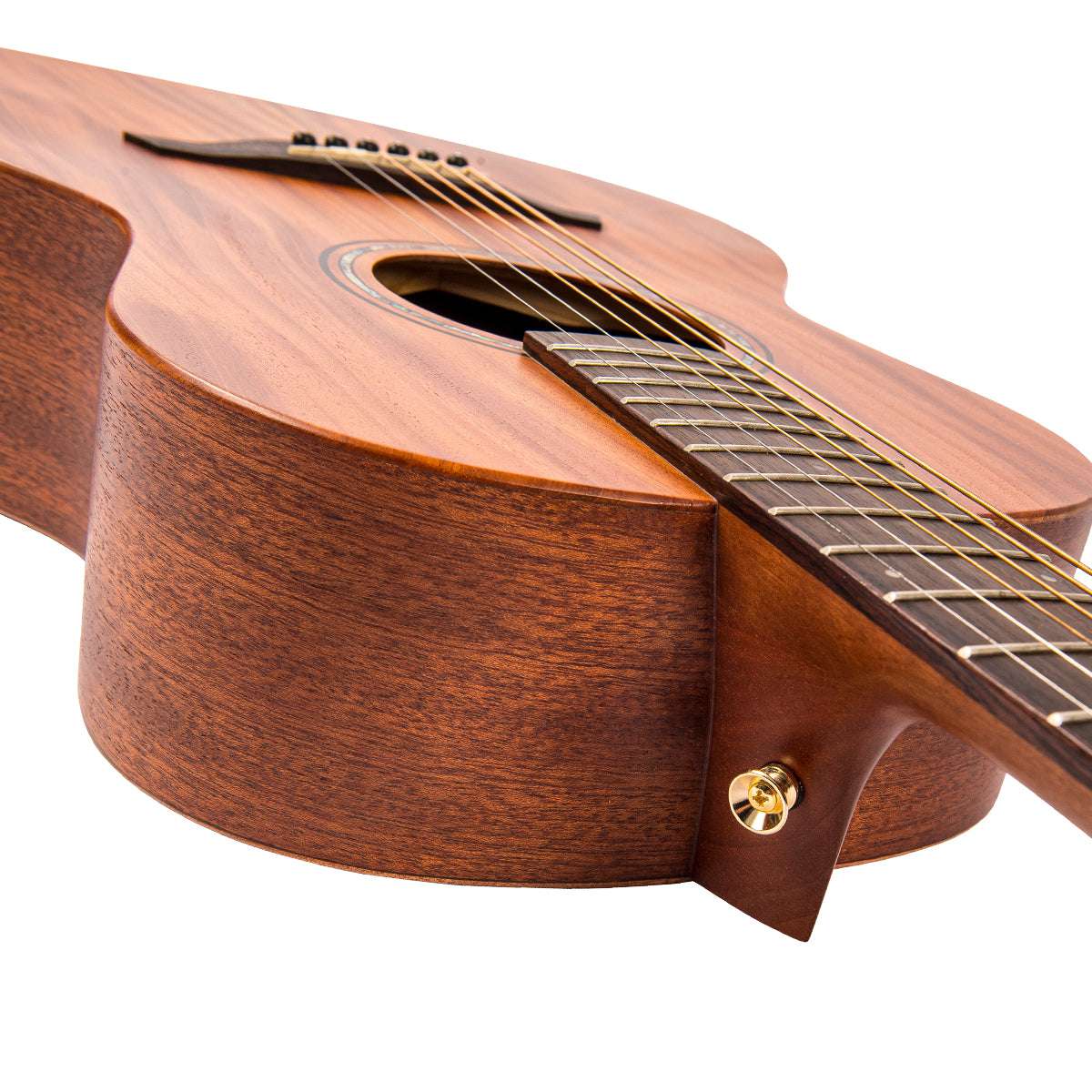 Vintage VE800MH Caoba Serie 'Parlour' Guitarra Electro-Acústica ~ Caoba Satinada, Guitarra Electro-Acústica en venta en Richards Guitars.