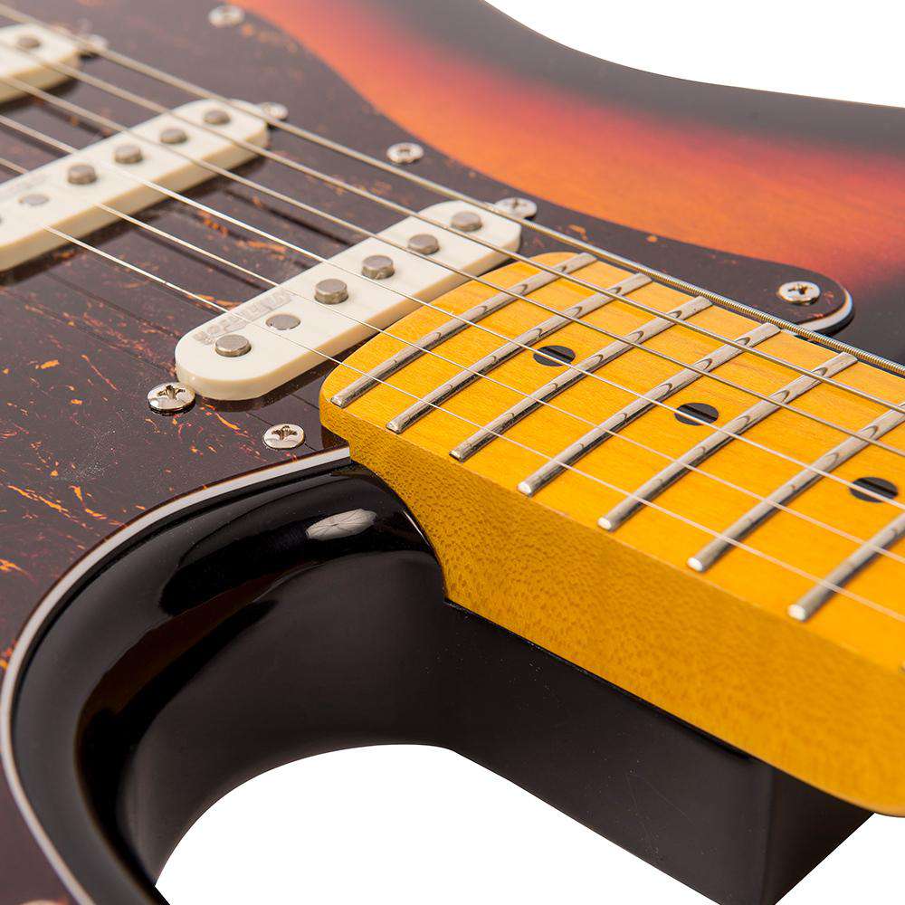 Vintage V6M ReIssued Guitarra Eléctrica ~ Sunburst, Guitarra Eléctrica en venta en Richards Guitars.