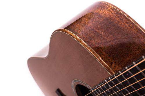 Auden Artist Colton Cedar/Mahogany Cutaway. - Richards Guitars Of Stratford Upon Avon