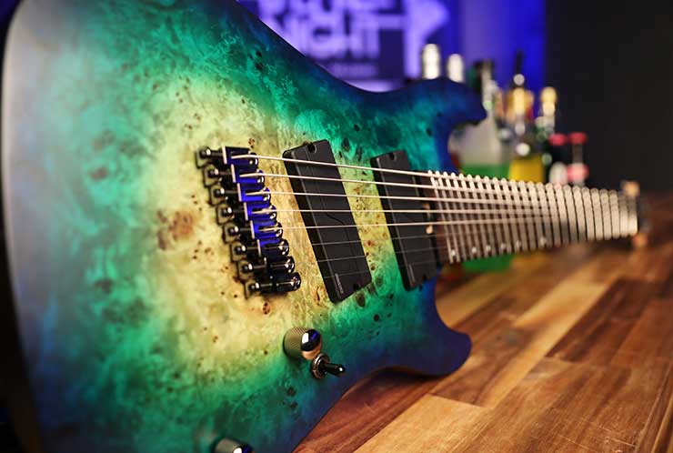 Cort KX508MS Marina Blue Burst - Richards Guitars Of Stratford Upon Avon