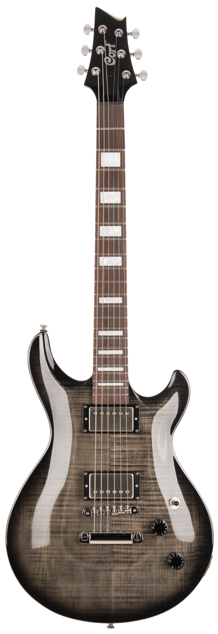 Cort M600TBB Trans Black Burst. Awesome Set Neck Electric Guitar For PRS Lovers. Top Recommendation. - Richards Guitars Of Stratford Upon Avon