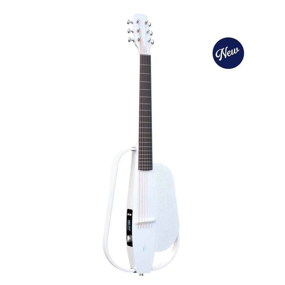 Enya NEXG2 White Guitar and Looper Pedal & Mic Package - Richards Guitars Of Stratford Upon Avon