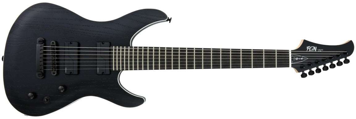 FGN J Standard Mythic JMY72ASHE Open Pore Black With Gig Bag - Richards Guitars Of Stratford Upon Avon