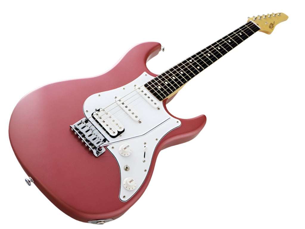 FGN J Standard Odyssey, JOS2TDR Burgundy Mist With Gig Bag - Richards Guitars Of Stratford Upon Avon