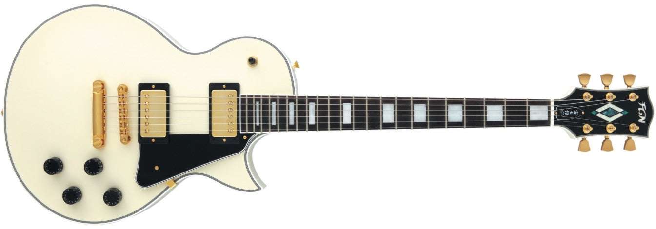 FGN Neo Classic NLC10RMP Antique White (AWH) With Gig Bag - Richards Guitars Of Stratford Upon Avon