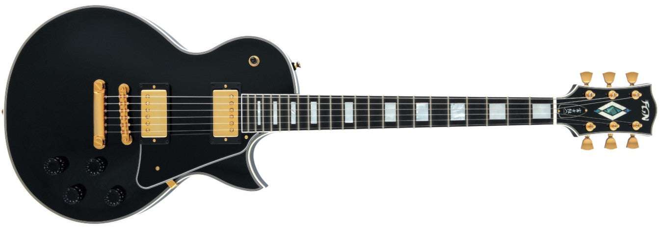 FGN Neo Classic NLC20EMH, Black With Gig Bag - Richards Guitars Of Stratford Upon Avon
