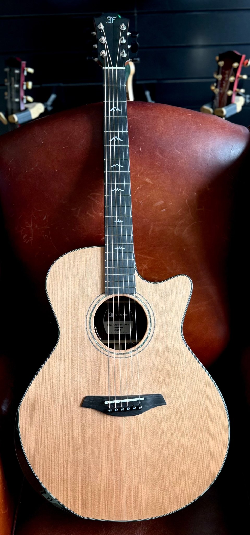 Furch Yellow Performance Gc CR Electro Acoustic Guitar - Richards Guitars Of Stratford Upon Avon