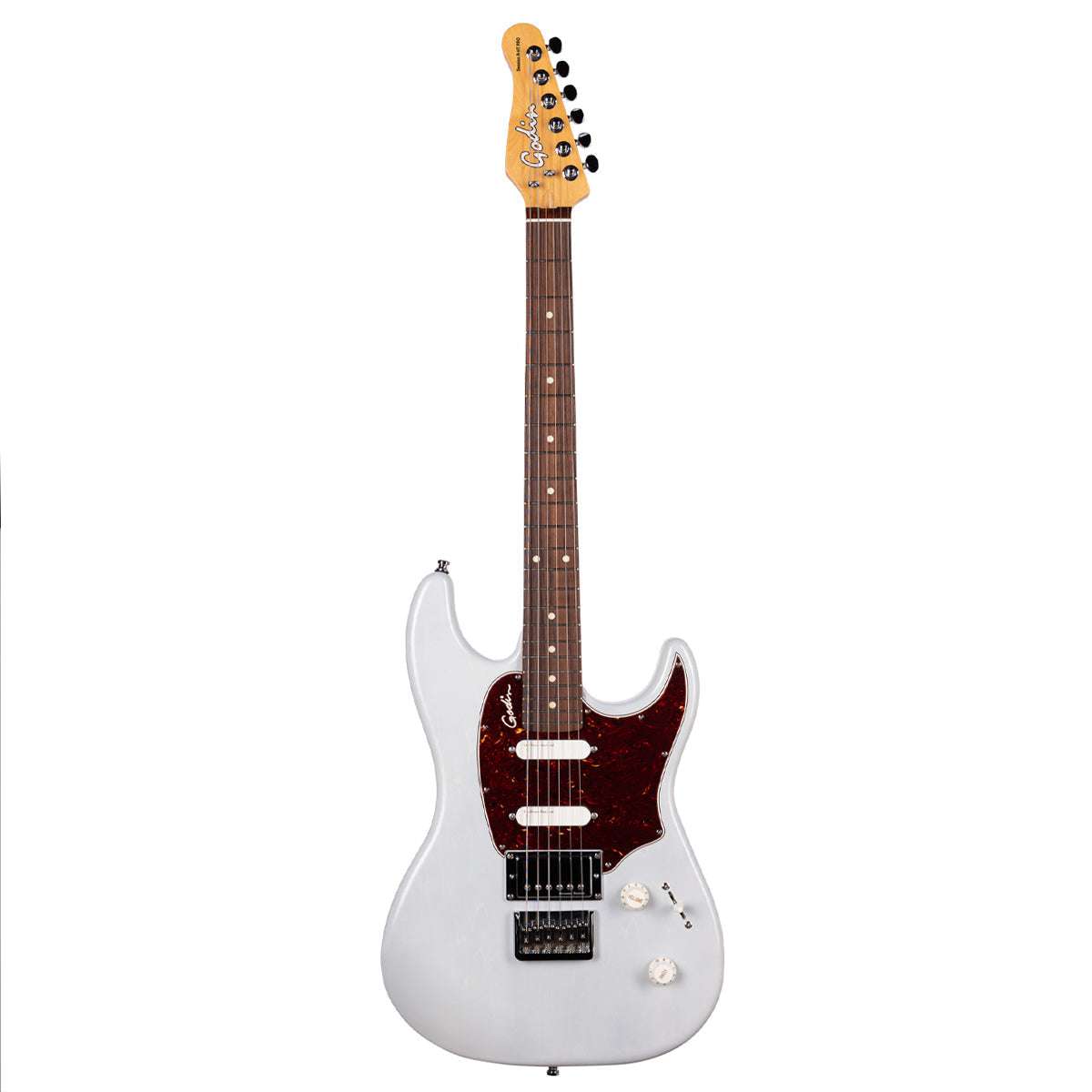 Godin Session RHT Pro Electric Guitar ~ Carbon White - Richards Guitars Of Stratford Upon Avon