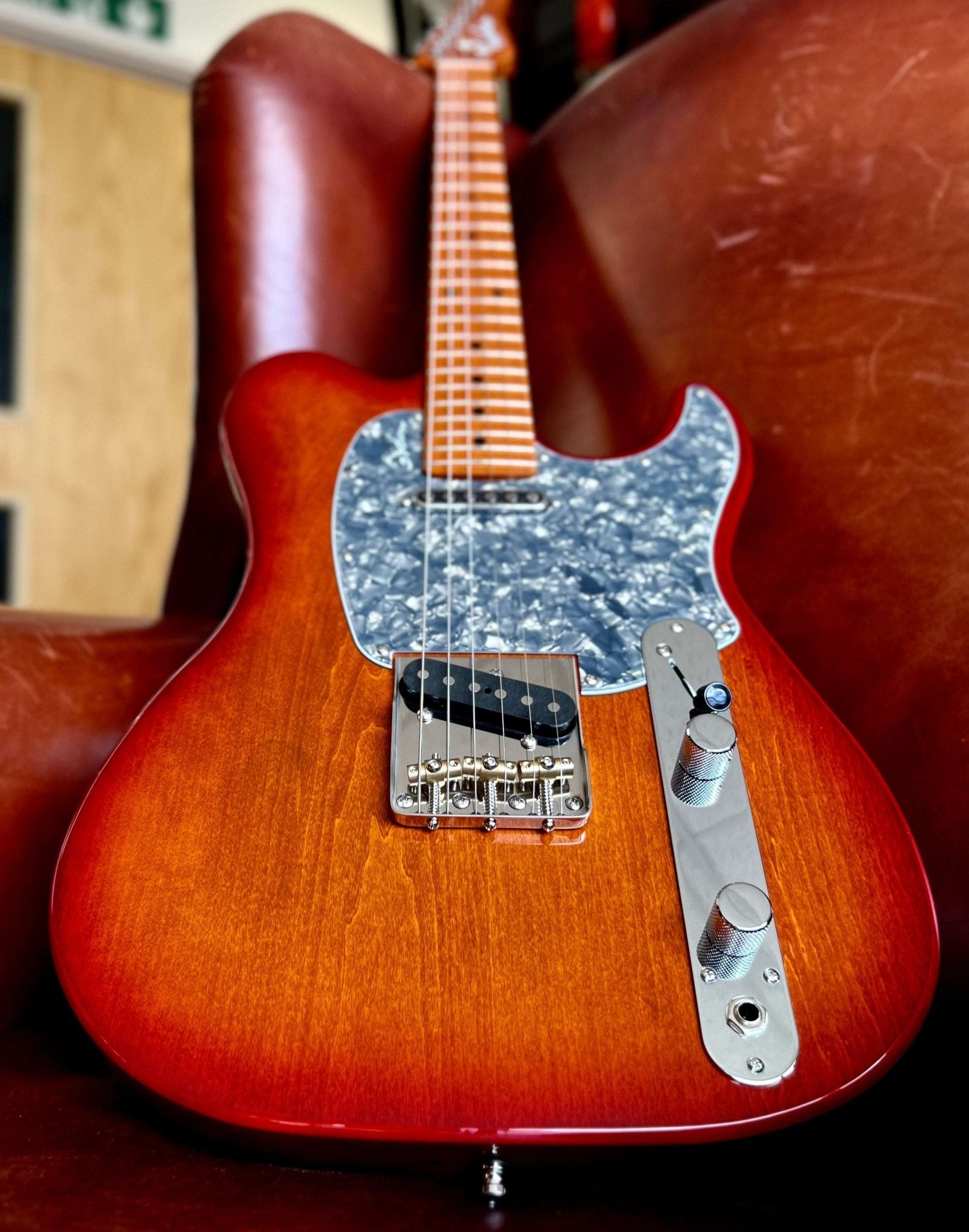 Godin Stadium Pro Electric Guitar ~ Sunset Burst MN - Richards Guitars Of Stratford Upon Avon