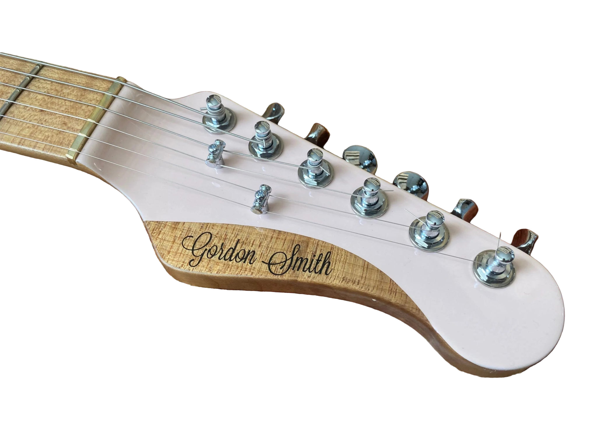 Gordon Smith Gatsby Custom Shell Pink 2P90 - Highest Spec. - Richards Guitars Of Stratford Upon Avon