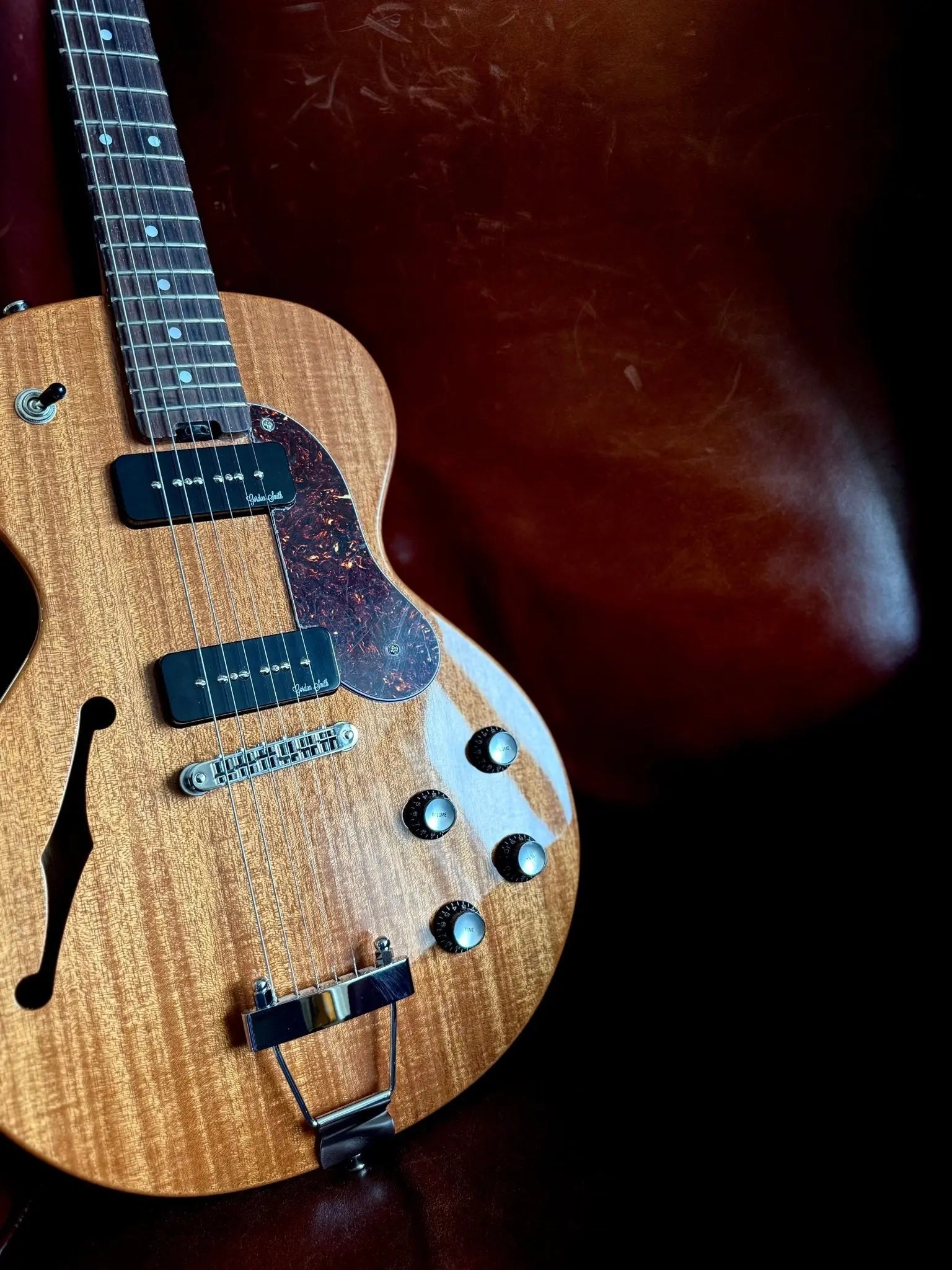 Gordon Smith GS2 No Cut Natural guitar for sale uk