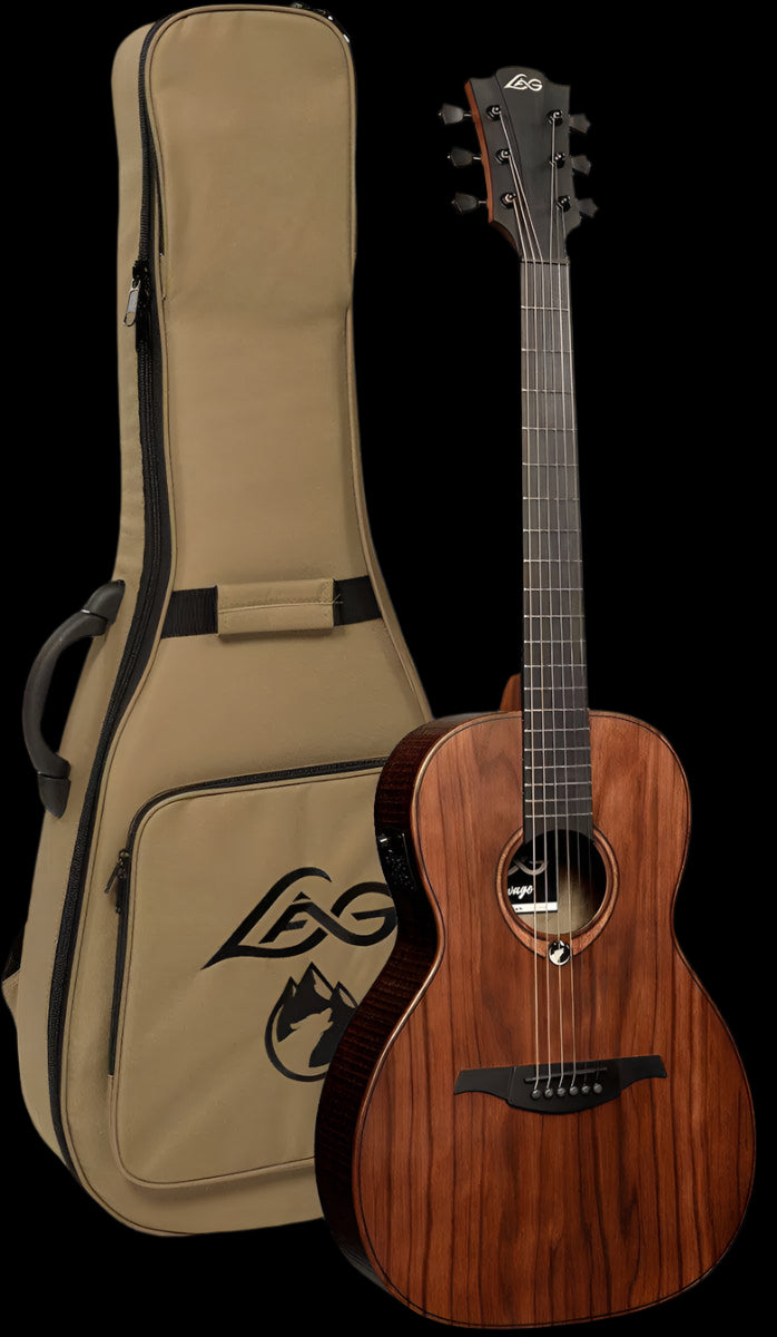 LAG Sauvage Parlor Acoustic - Electric - Richards Guitars Of Stratford Upon Avon