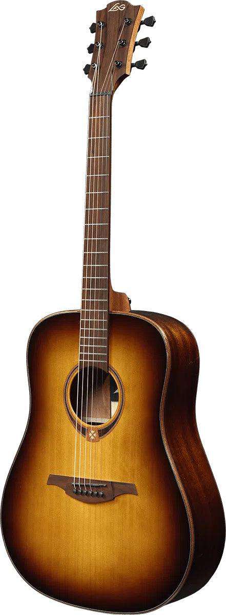 LAG TRAMONTANE 118 T118D - BRS DREADNOUGHT BROWN SHADOW - Richards Guitars Of Stratford Upon Avon