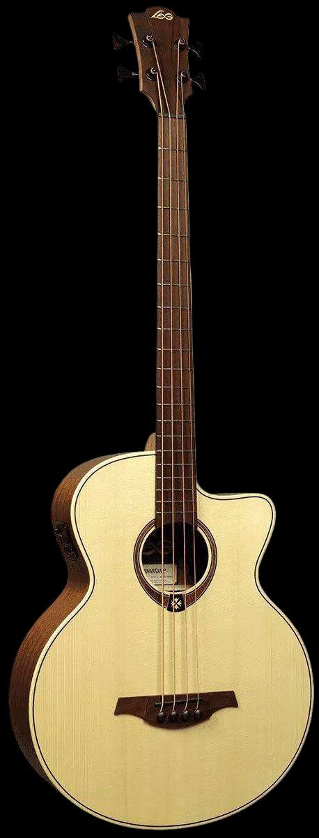 Lag TRAMONTANE 177 T177BCE ELECTRO ACOUSTIC BASS - Richards Guitars Of Stratford Upon Avon